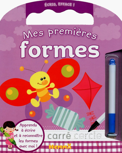 Knjiga Ecris, efface ! mes premières formes 