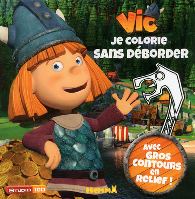 Knjiga VIC LE VIKING JE COLORIE SANS DEBORDER 