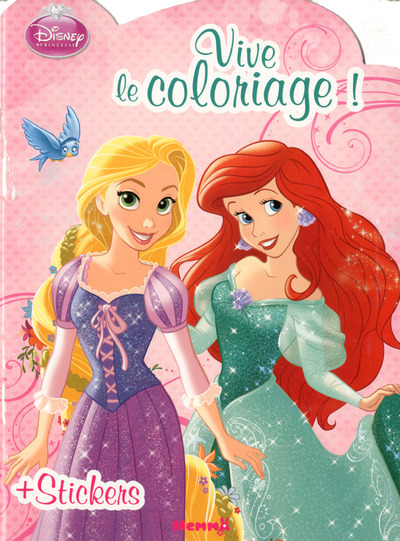 Kniha Disney Princesse Vive le coloriage ! Florine Thonnard