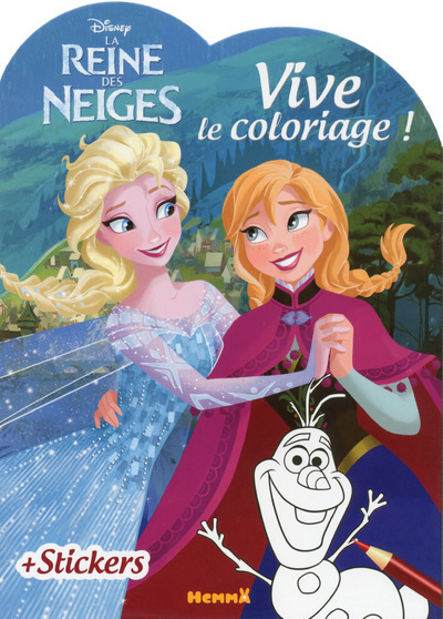 Kniha Disney La Reine des Neiges Vive le coloriage ! (Danse) 