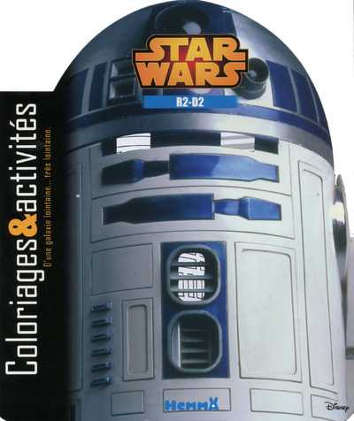 Kniha Disney Star Wars R2D2 Coloriages & activités 