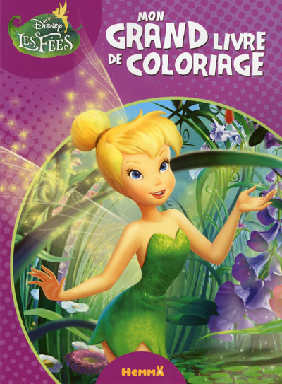 Kniha Disney Les Fées Mon grand livre de coloriage 