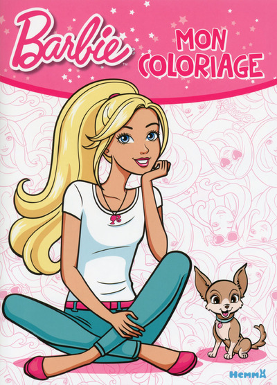 Book Barbie Mon coloriage Amélie Gohy