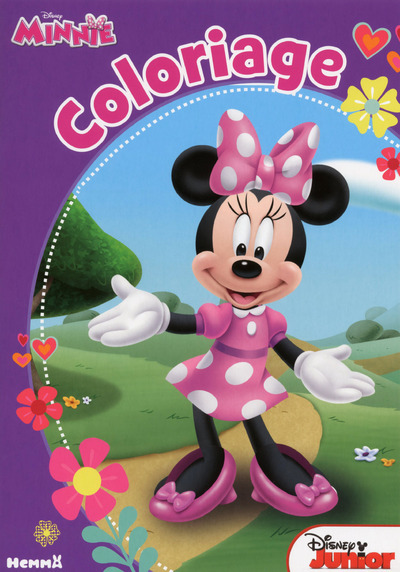 Kniha Disney Minnie Junior Coloriage Nathalie Wilkin