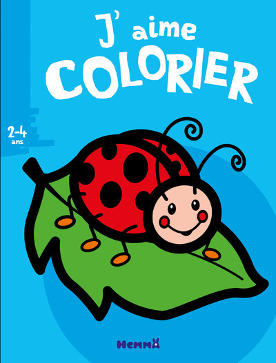 Knjiga J'aime colorier (2-4 ans) (Coccinelle) 