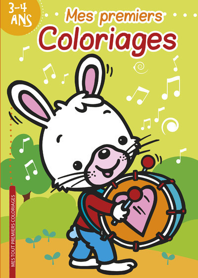 Knjiga Mes premiers coloriages (3-4 ans) (Lapin) 