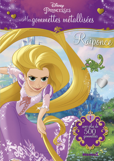 Kniha Disney Princesses Mes gommettes métallisées (Raiponce) Florine Thonnard