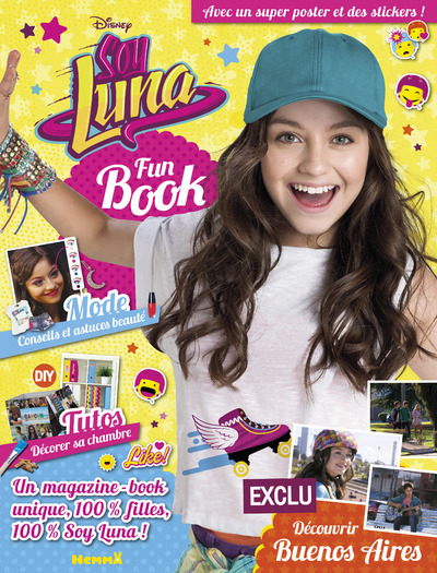 Kniha Disney Soy Luna Fun Book 