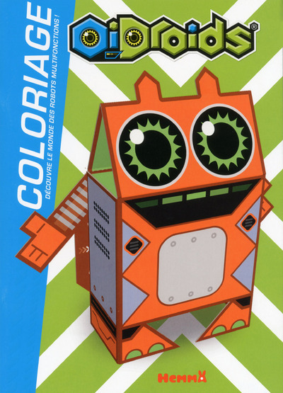Knjiga OiDroids Coloriage Stéphanie Sojic