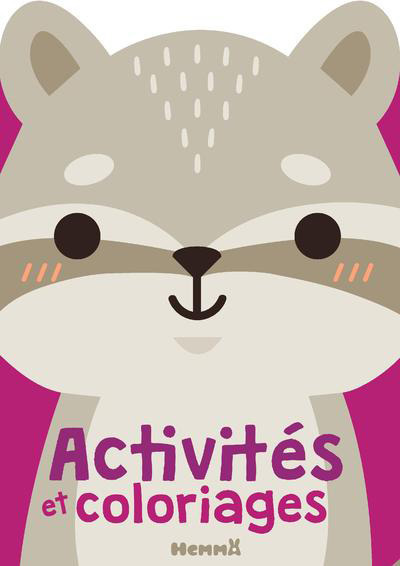 Knjiga Activités et coloriages (Raton laveur) Adèle Constant