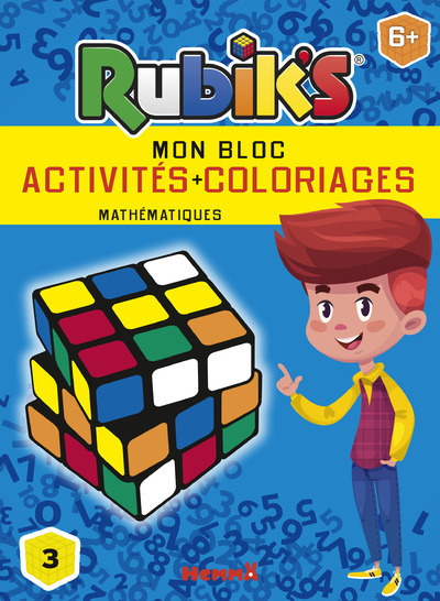 Knjiga Rubik's Mon bloc activités + coloriages mathématiques Anthony Marras