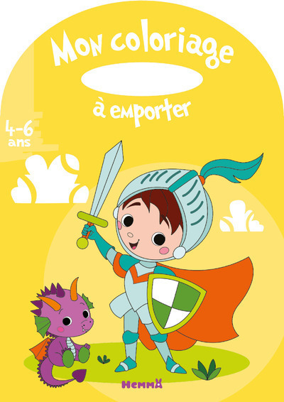 Knjiga Mon coloriage à emporter (4-6 ans) (Chevalier) 