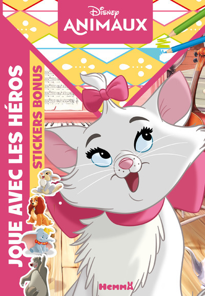 Carte Disney Animaux Joue avec les héros 