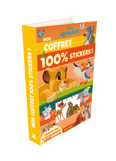 Knjiga Disney Animaux Mon coffret 100% stickers ! 