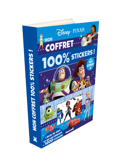 Book Disney Pixar Mon coffret 100% stickers ! 