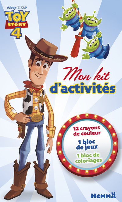 Knjiga Disney Toy Story 4 Mon kit d'activités 