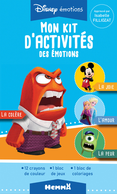 Knjiga Disney émotions - Mon kit d'activités des émotions 