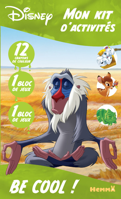 Knjiga Disney Mon kit d'activités - Be cool ! 