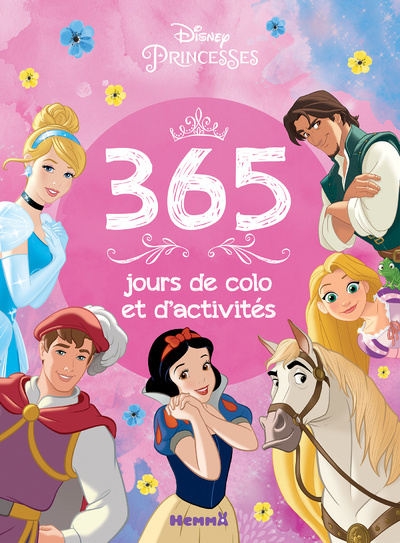 Kniha Disney Princesses - 365 jours de colo et d'activités 