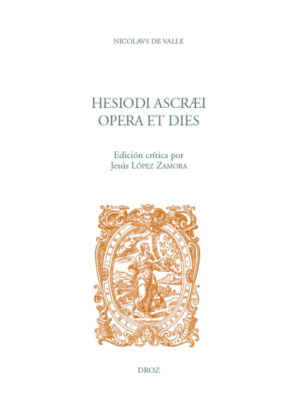 Book Hesiodi Ascræi Opera et dies Valle