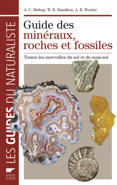Carte Guide des minéraux, roches et fossiles Arthur Clive Bishop