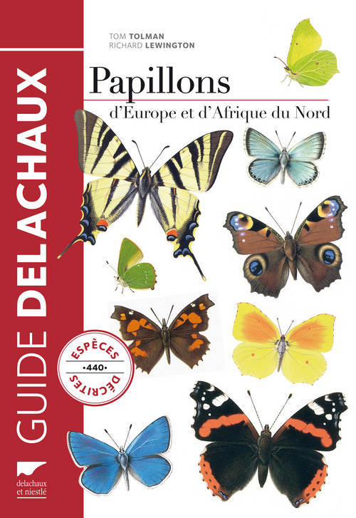 Carte Papillons d'Europe et d'Afrique du Nord Richard Lewington