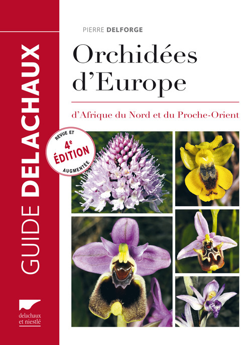 Carte Orchidées d'Europe  (nvelle éd) Pierre Delforge