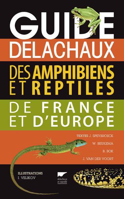 Kniha Guide Delachaux des amphibiens et reptiles de France et d'Europe Jeroen Speybroeck