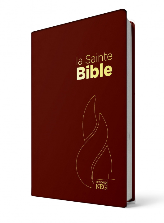 Kniha Bible Segond NEG, compacte, grenat NEG 1979