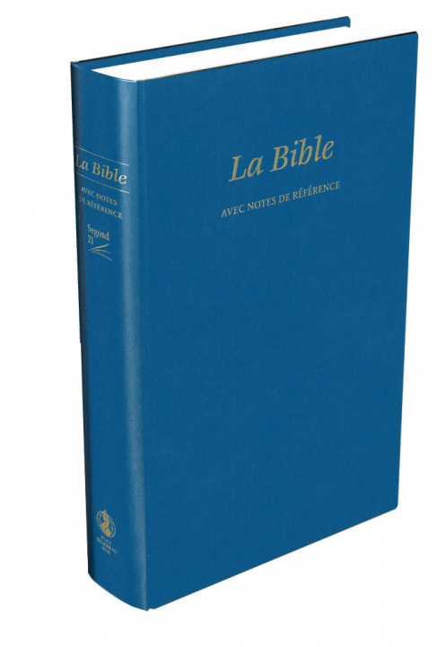 Carte BIBLE Segond 21 référence, rigide bleue, Skyvertex Segond 21
