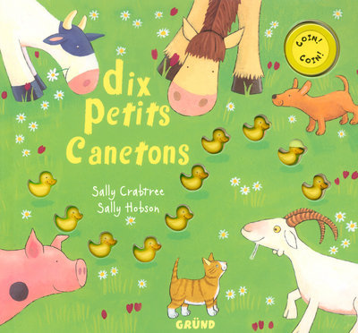 Book Dix petits canetons Sally Crabtree