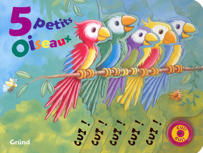 Knjiga cinq petits oiseaux Susie Brooks
