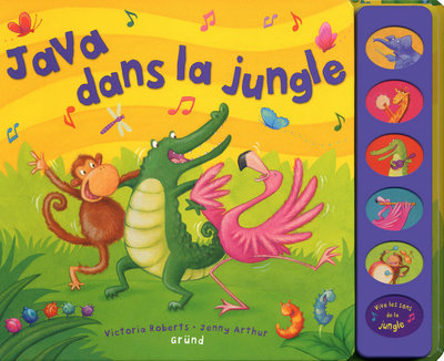 Knjiga Java dans la jungle Jenny Arthur