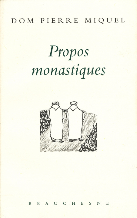 Kniha Propos monastiques PIERRE