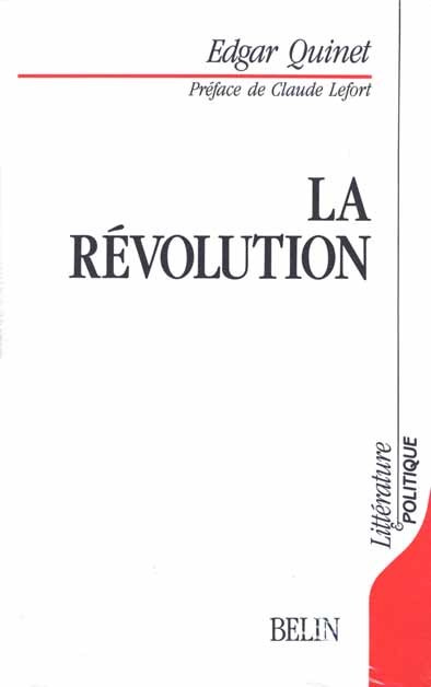 Book La Révolution Quinet