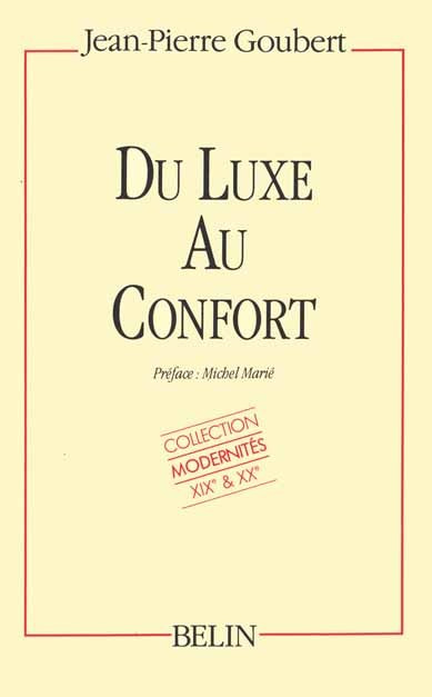 Buch Du luxe au confort Goubert