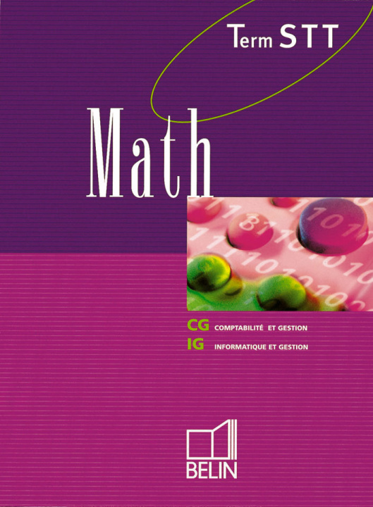 Knjiga Math Terminale STT Chadenas