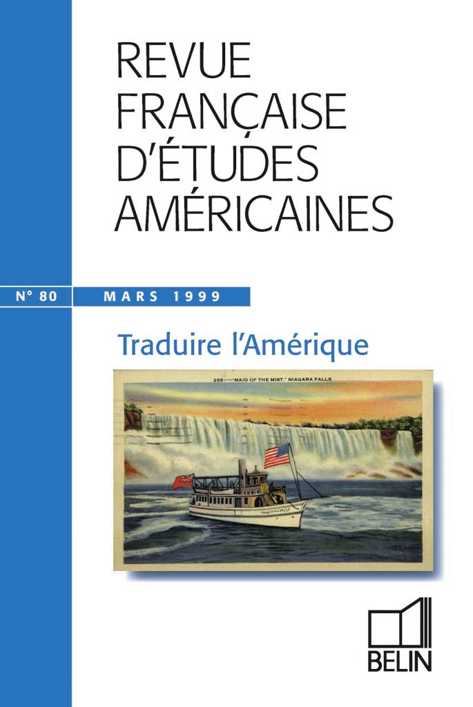 Book RFEA N°80 (1999-2) Caron