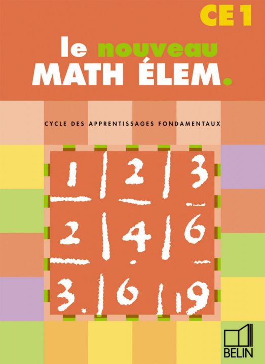 Knjiga Le Nouveau Math Élem. CE1 Stoecklé