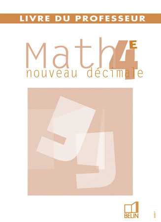 Knjiga MATH 4E 2002 PROF (dans 802286) Pene/depresle