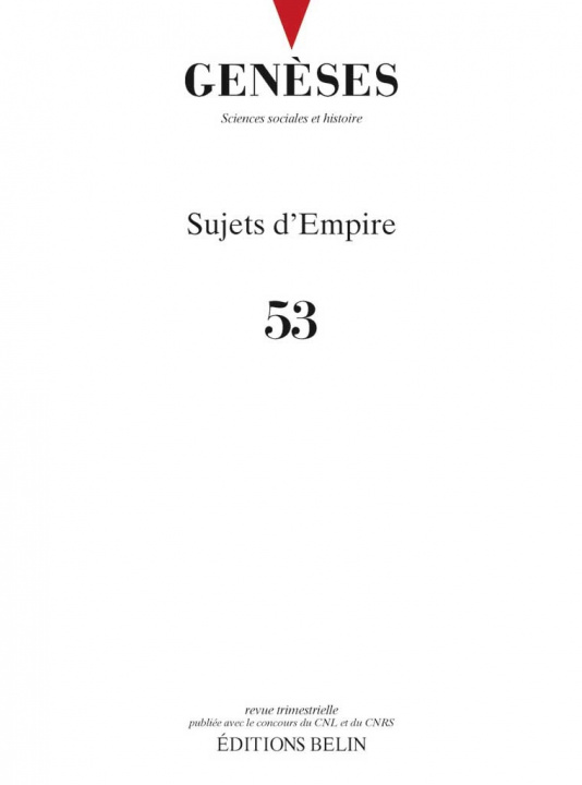 Kniha Genèses n°53 Mariot