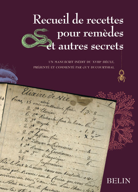 Könyv Recueil de recettes pour remèdes et autres secrets Ducourthial