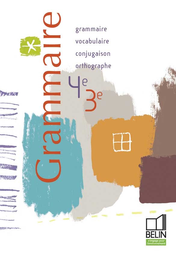 Kniha Grammaire 4e-3e Pellet