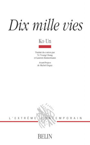 Knjiga Dix mille vies Deguy
