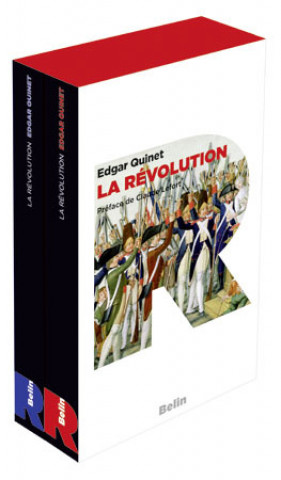 Kniha La révolution - coffret Quinet