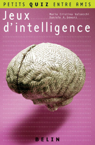 Knjiga Jeux d'intelligence Velsecchi