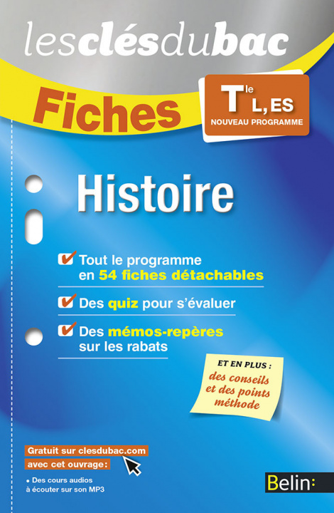Kniha Fiches Histoire - Terminale L, ES Lequain