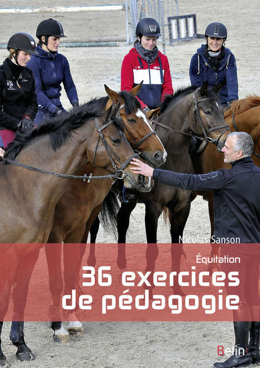 Carte Équitation, 36 exercices de pédagogie Sanson