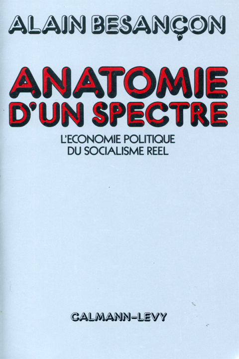 Knjiga Anatomie d'un spectre Alain Besançon