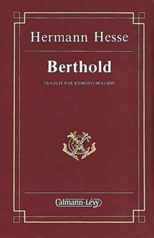 Knjiga BERTHOLD Hermann Hesse
